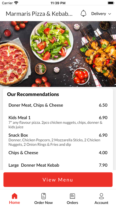 Marmaris Pizza & Kebab House Screenshot