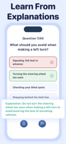 DMV Driving License Test 2025 screenshot