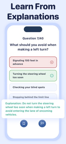 DMV Driving License Test 2025 iPhone screenshot