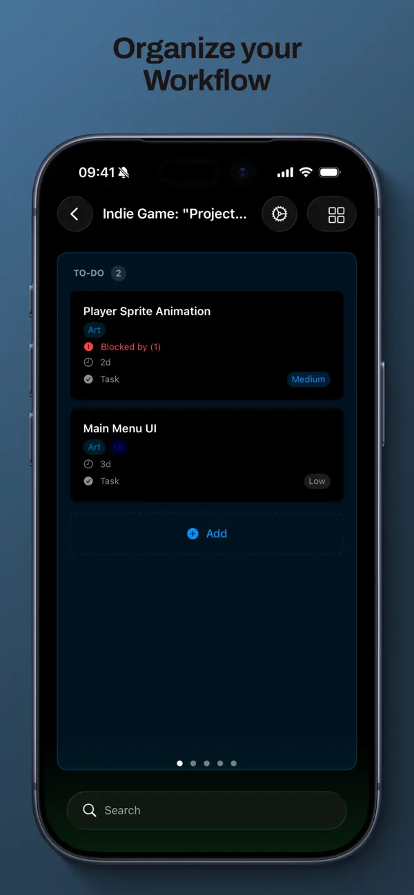 Screenshot #1 pour IssuePad: Task Tracker