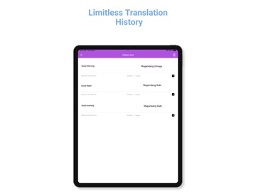 English - Filipino Translator iPad screenshot