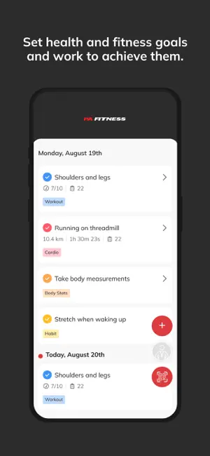 PAFITNESS screenshot 4