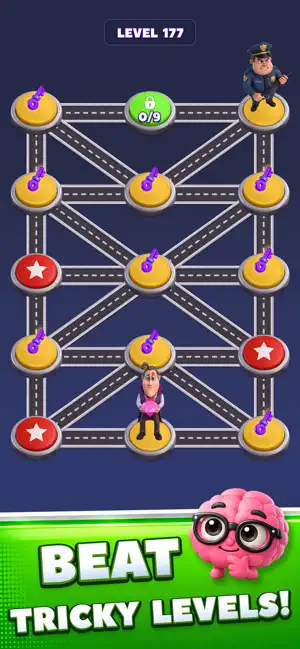 Police Escape! Match Villains screenshot 3