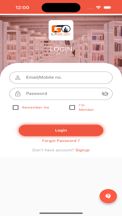 Go Library Screenshot