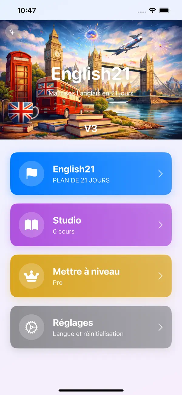 Screenshot #1 pour English21