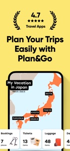 Trip Planner, Travel – Plan&Go screenshot #1 for iPhone