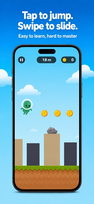 Bloop: Sky Run screenshot 2