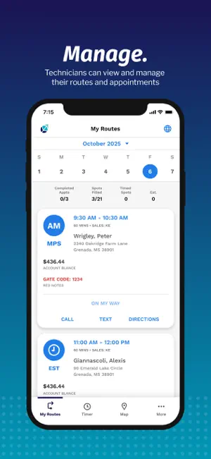 FieldRoutes screenshot 2