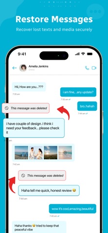 Messages Recovery : Restore iPhone screenshot