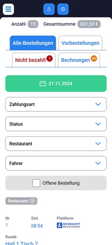 Liefersoft POS Screenshot 2 of 6