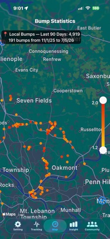 RoadPulse screenshot