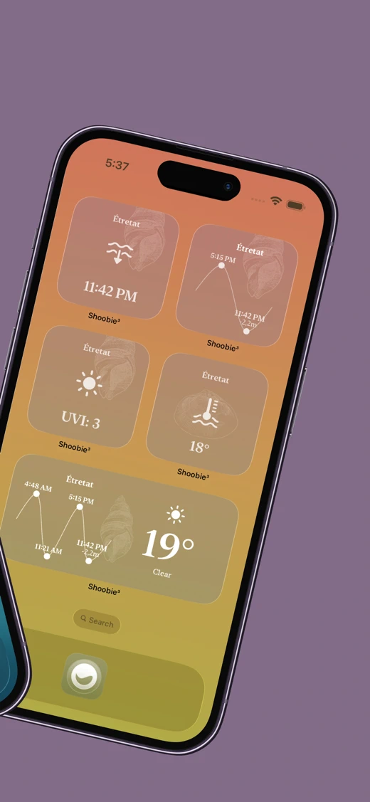 Shoobie³: Water Temp & Surf screenshot 9