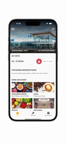 Innovation Park iPhone screenshot