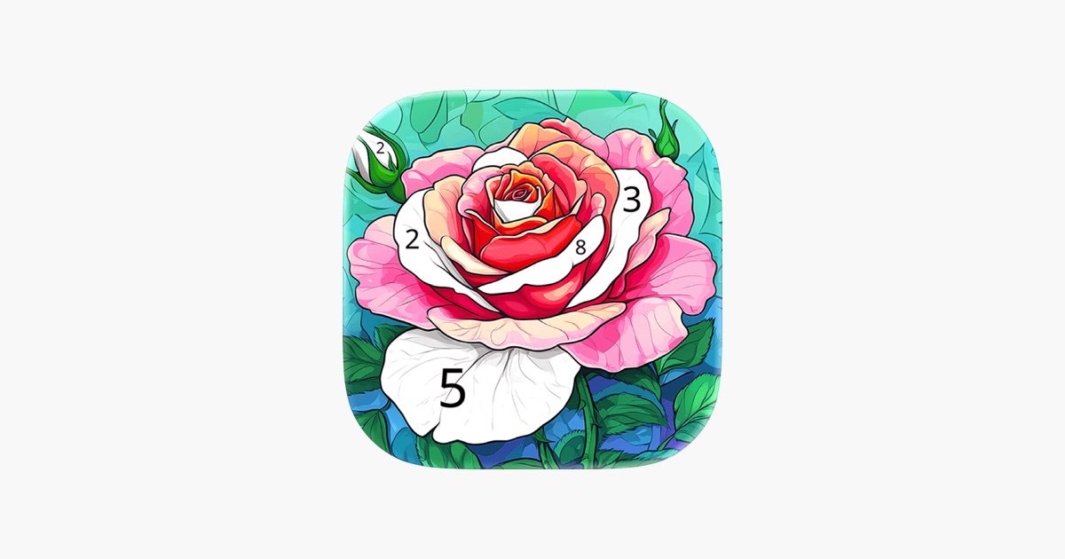 ‎Oil Painting Color by Numbers App - App Store