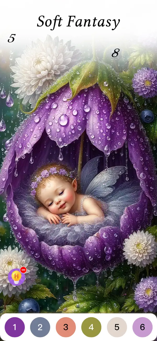 #4. Classic Scene Color by Number (iOS) Por: POMELO TECH