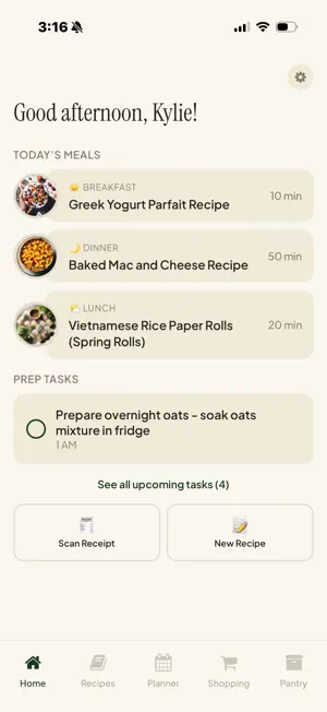 Kit: Meal Planner & Groceries screenshot 1