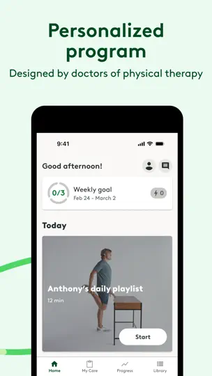 Hinge Health iPhone Screenshot 2