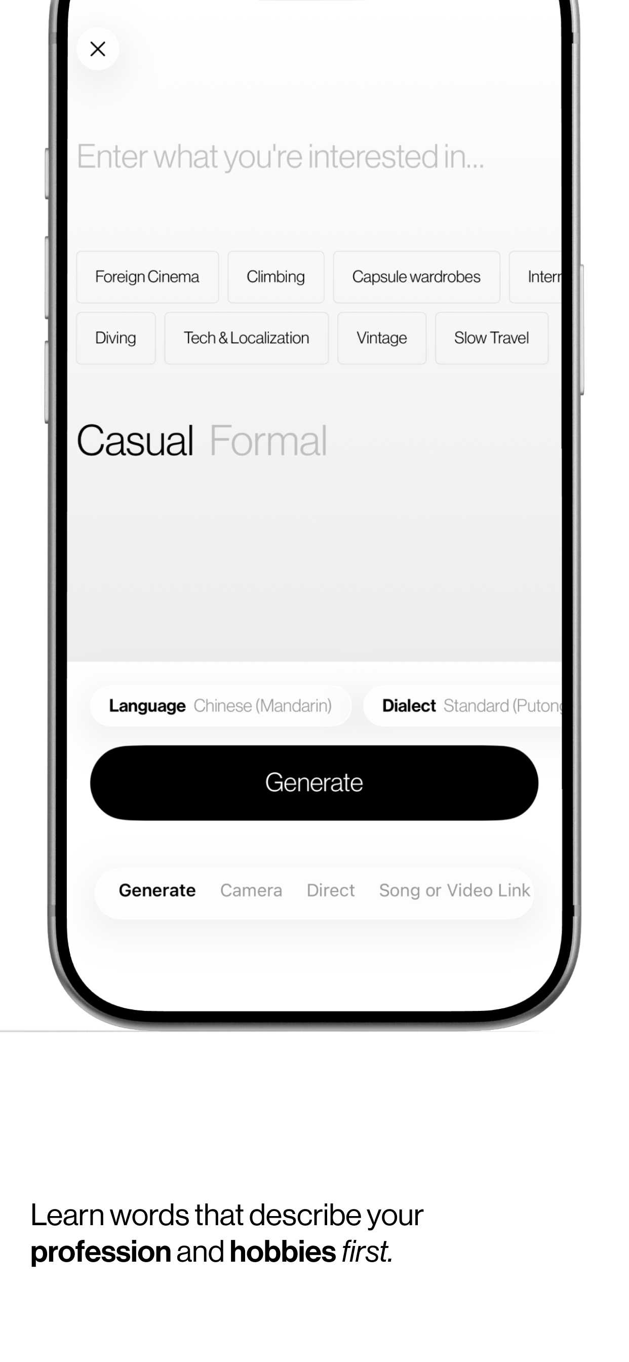 TONGUES - Language Learning screenshot 3
