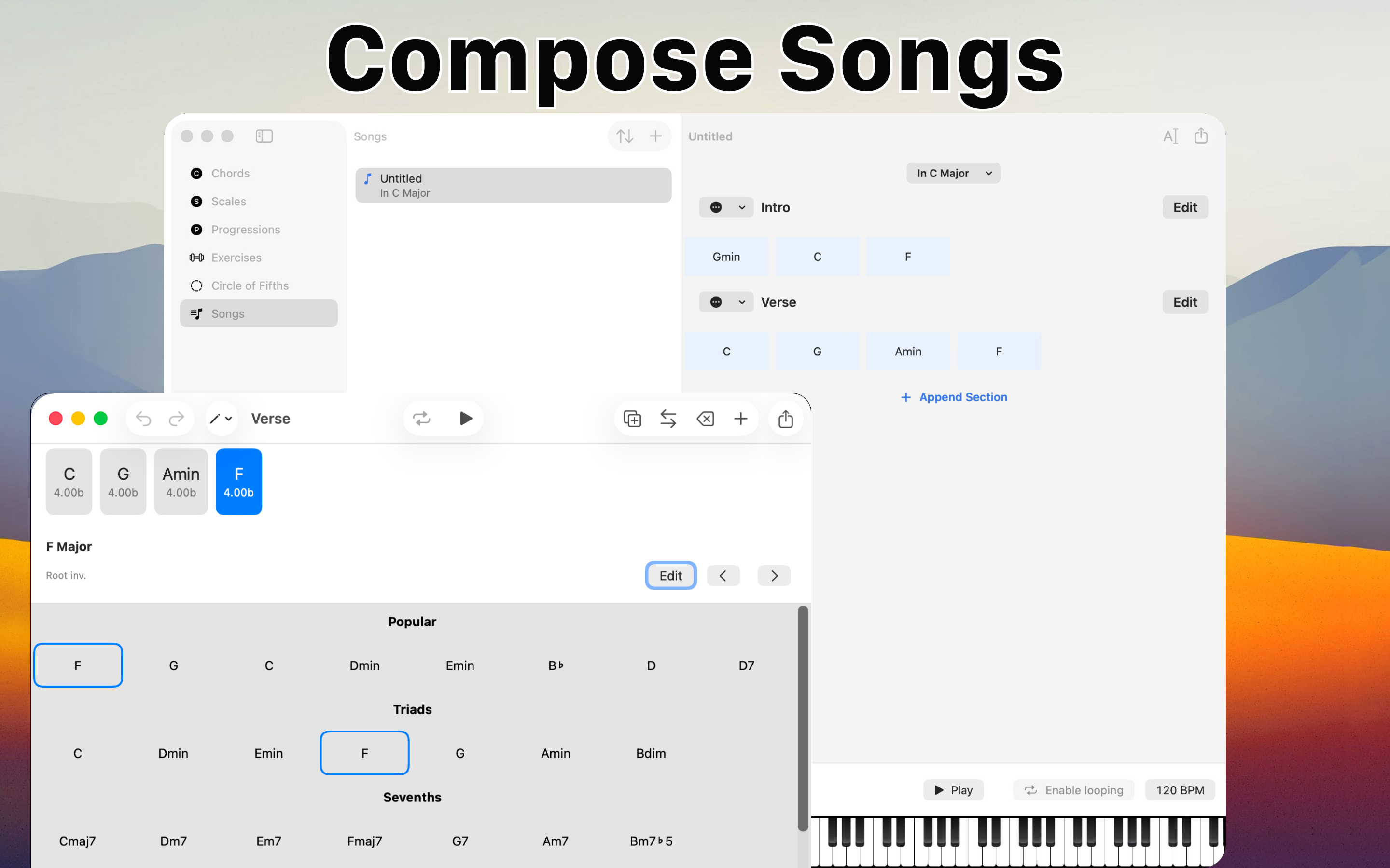 Piano Chords and Scales screenshot 21