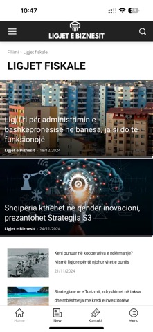 Ligjet e Biznesit screenshot