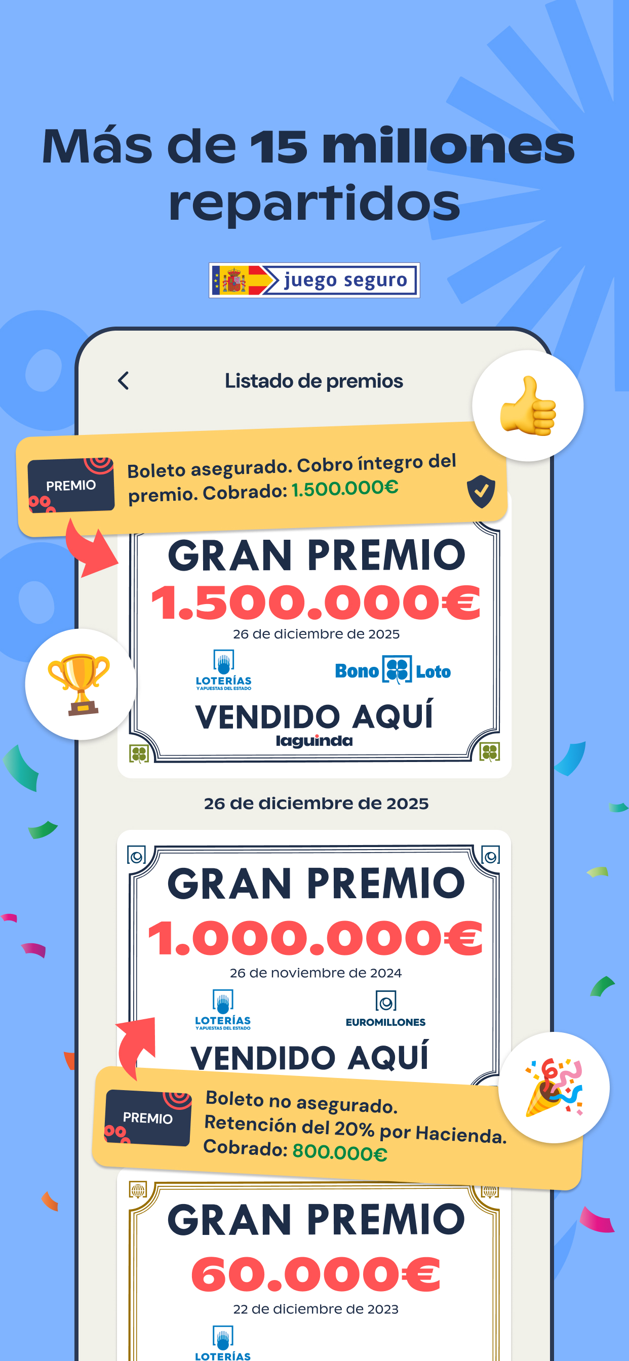 Laguinda, tu lotería online