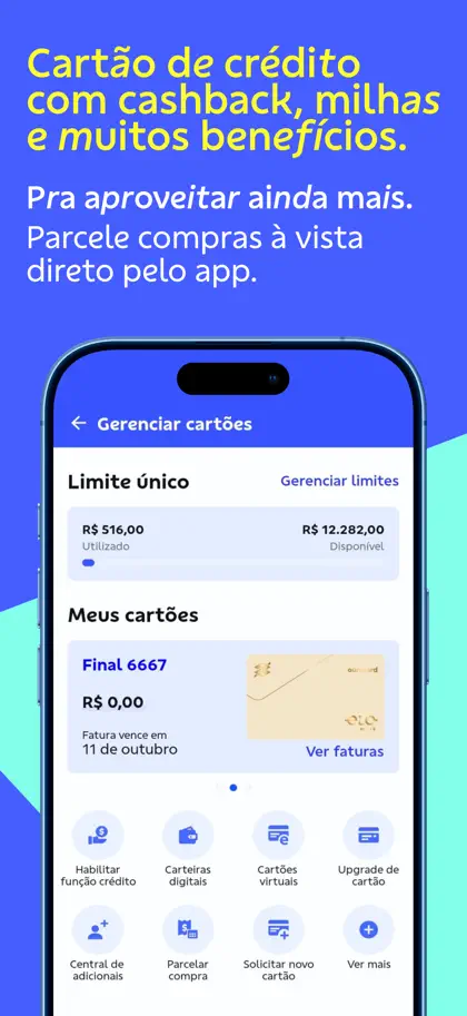 BB: Banco, Cartão, Crédito ekran görüntüsü 3 / 6