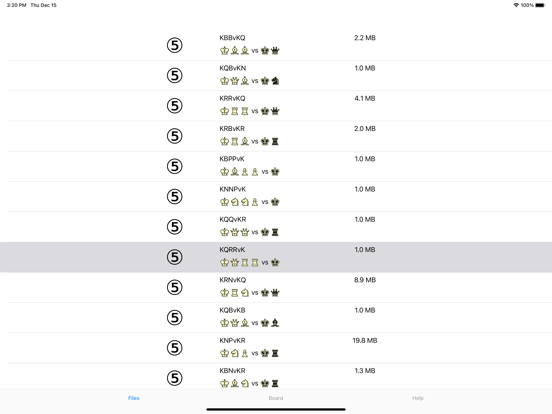 Screenshot #4 pour Chess Tablebase for Stockfish