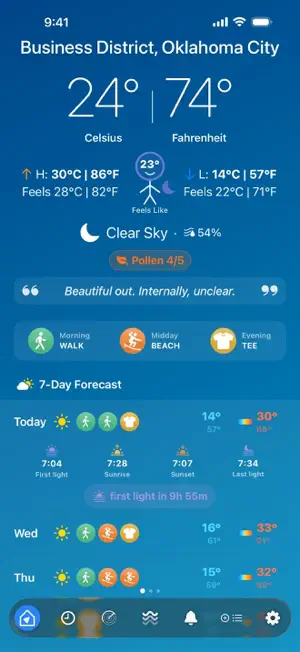 -40 Weather screenshot 1