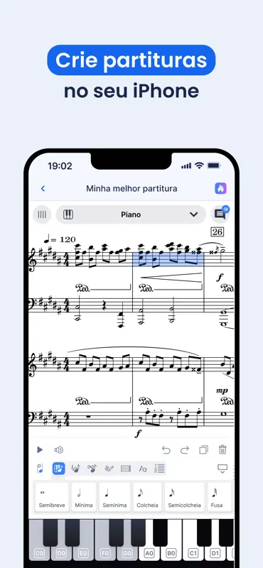 Flat: Editor de Partituras screenshot 1 of 6