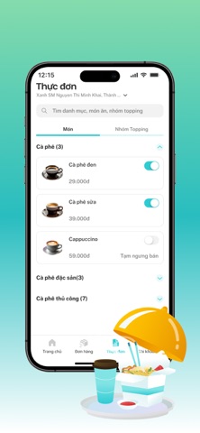Xanh SM Merchant iPhone screenshot 3