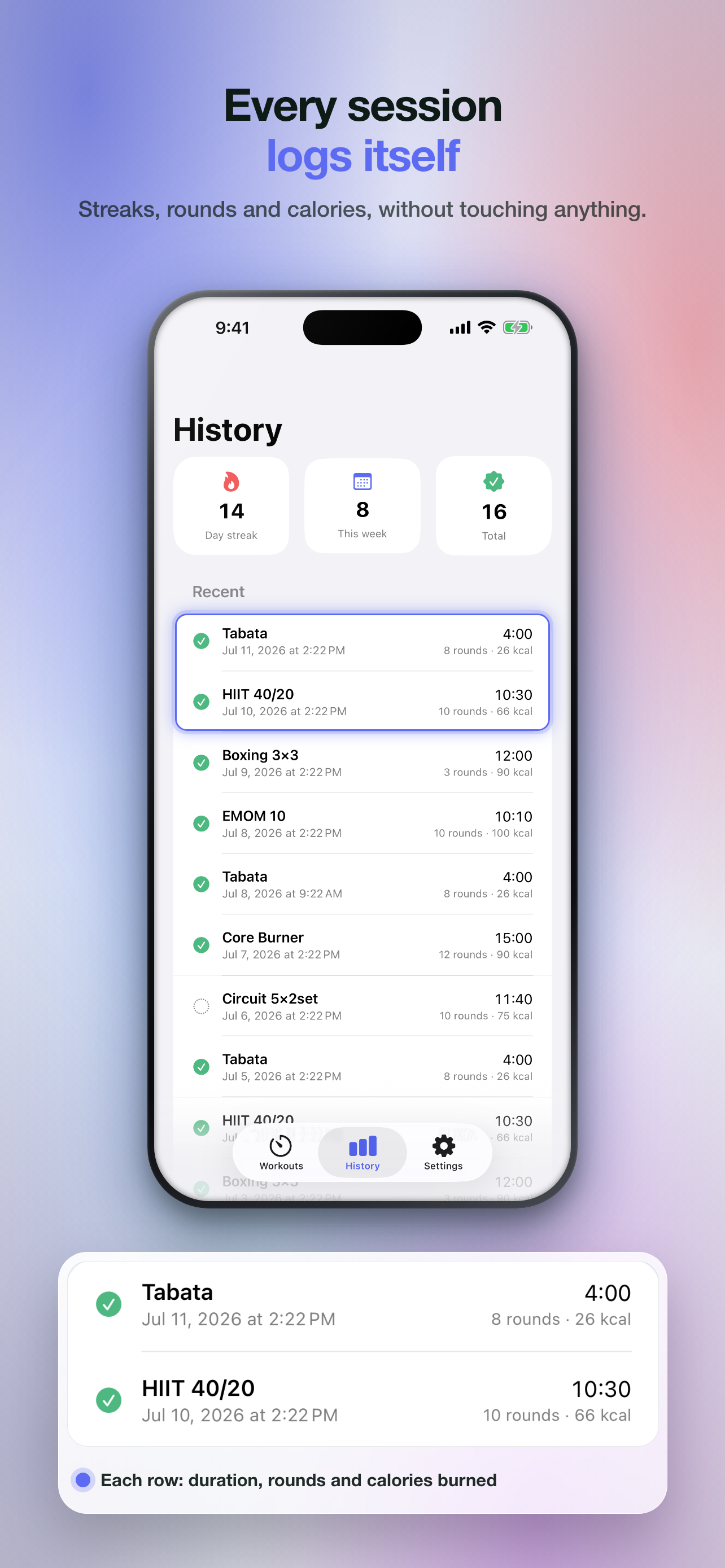 IntervalFlow: HIIT Timer screenshot 4