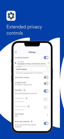 Webspace (app) screenshot