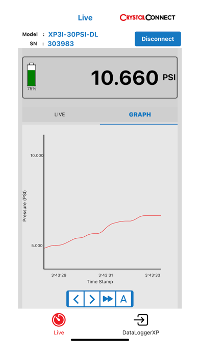 AMETEK STC CrystalConnect Screenshot