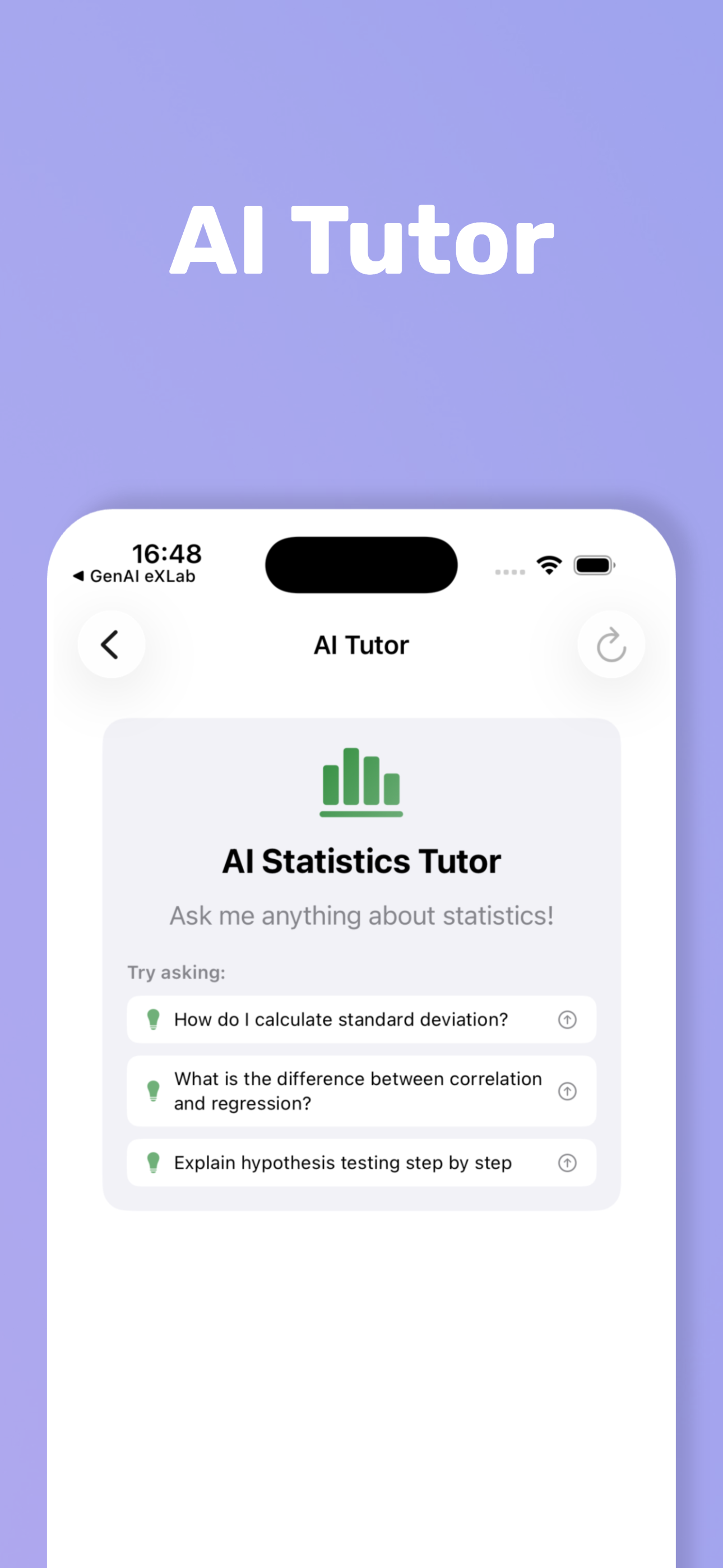 Statistics AI: Solve it