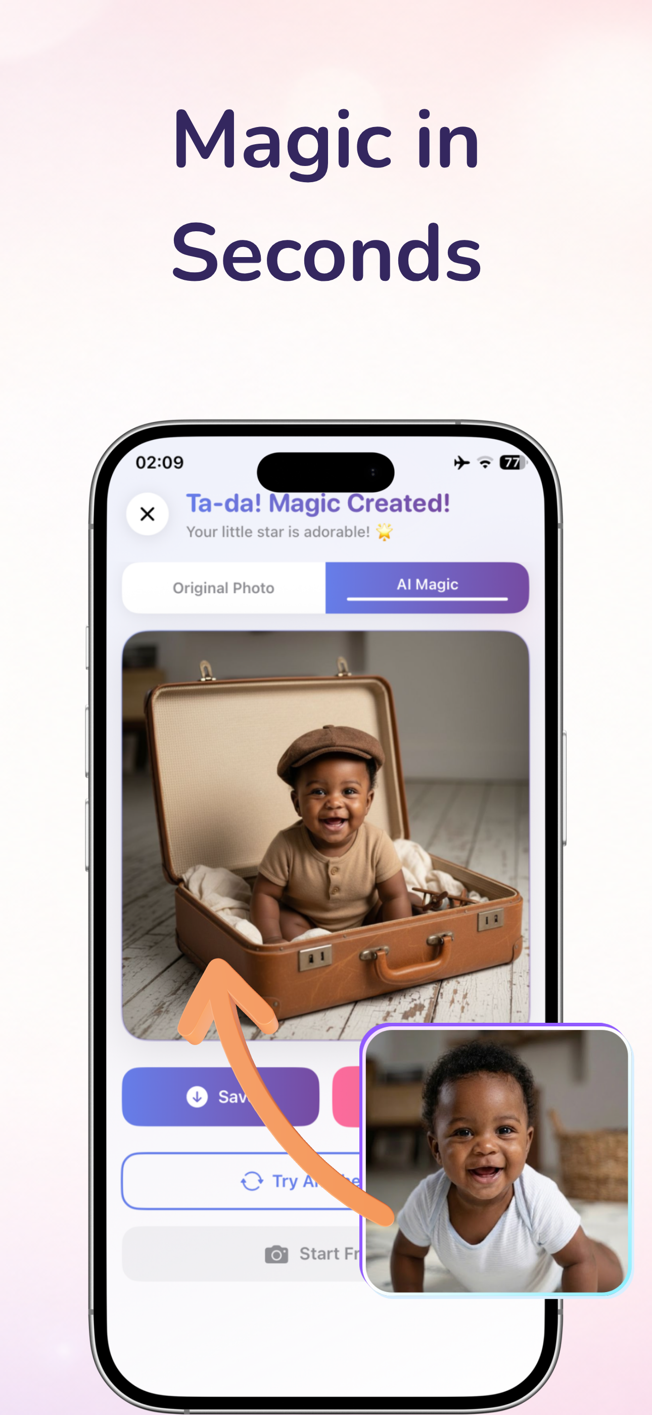 Newborn AI: Baby Photo Studio screenshot 3
