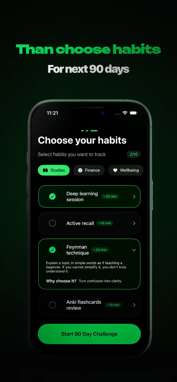 Screenshot #3 pour HBT – 90 Day Challenge
