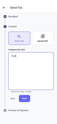 FaxKlick screenshot