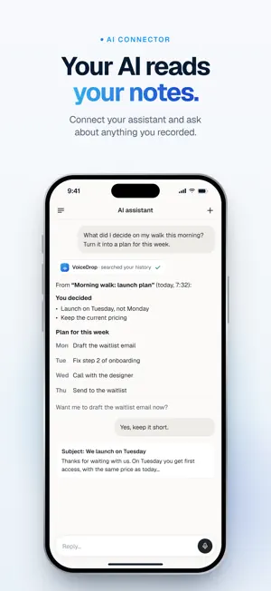 VoiceDrop AI screenshot 4