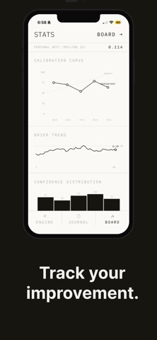 Prior: Calibration Trainer iPhone screenshot