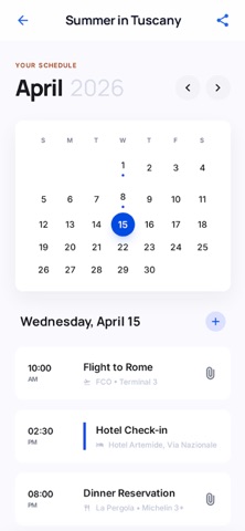 Calittrip screenshot
