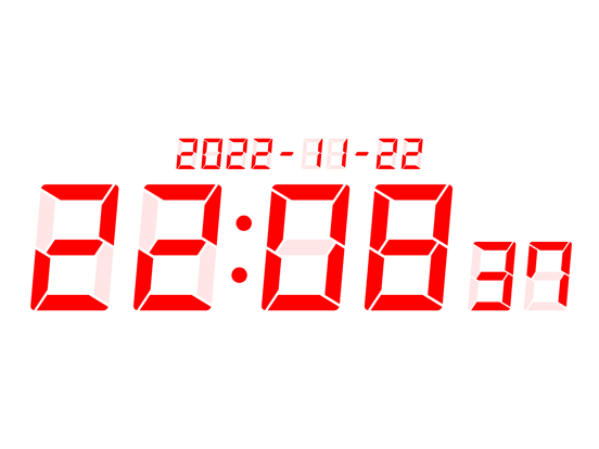 Digital Clock - Neo iPad screenshot 8 - Utilities app