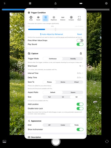 Snappy - Interactive Camera iPad screenshot