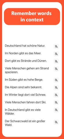 Learn German Words Goospeak screenshot 8