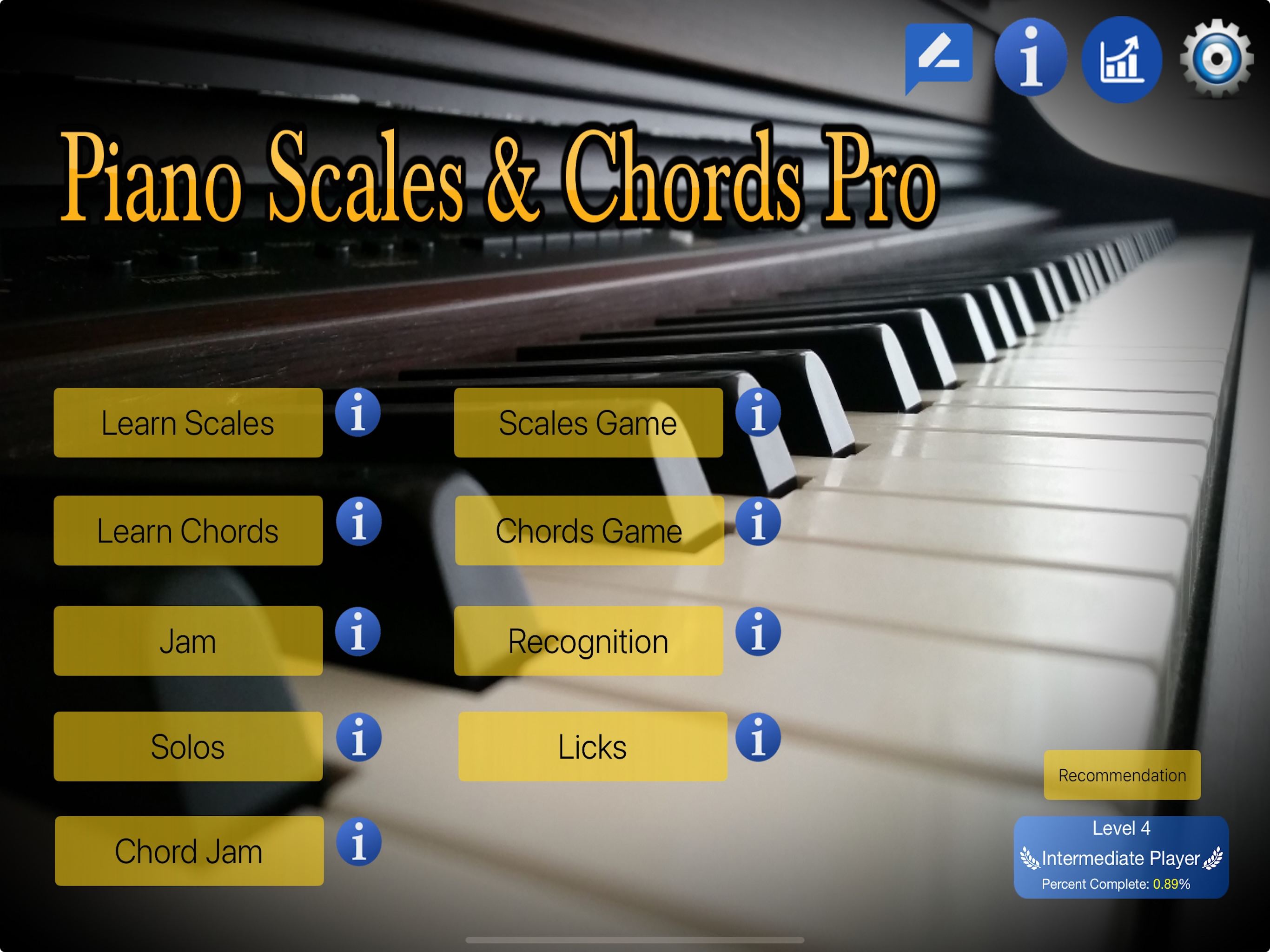Piano Scales & Chords Pro