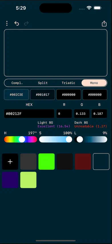 Color Picker – HEX, RGB, & HSL screenshot 5