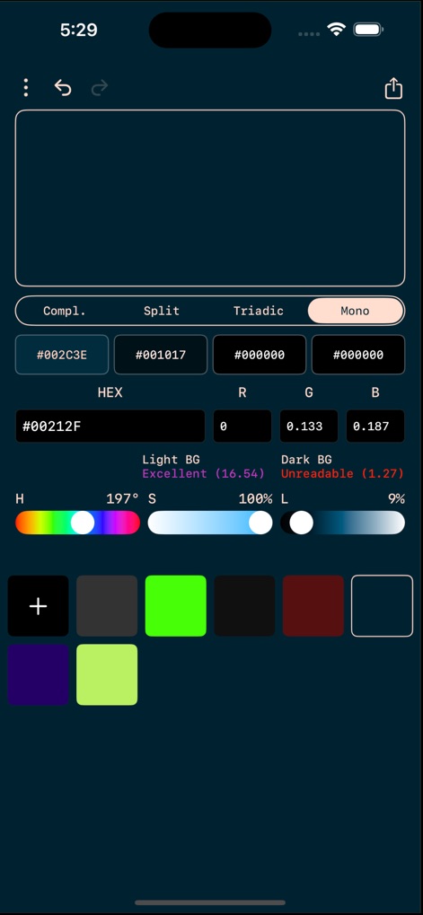Color Picker – HEX, RGB, & HSL - 그래픽 및 디자인 앱 | MWM