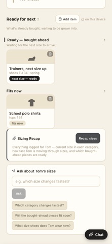 Oriora Outgrown iPhone screenshot