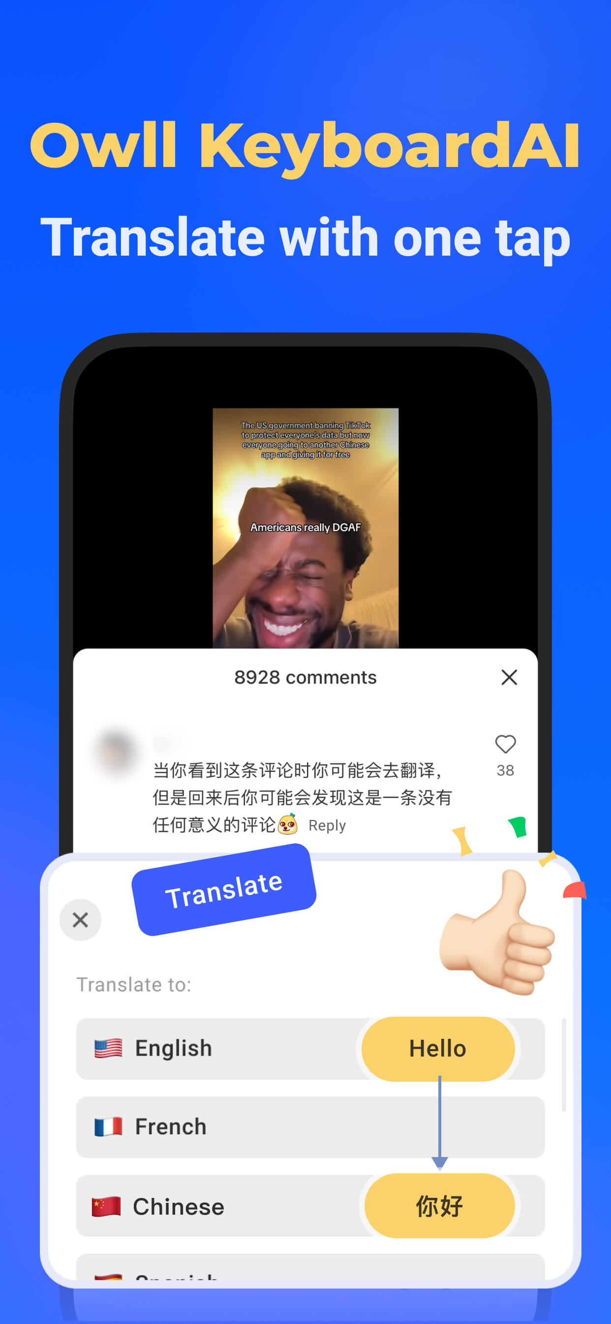 Translate Keyboard: Voice&Text