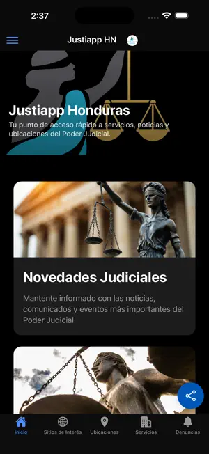 Justiapp HN screenshot 3