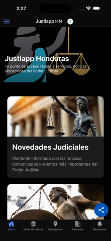 Justiapp HN screenshot